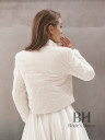 Wedding jacket with collar