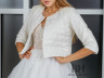 Wedding raincoat with buttons "Alice"