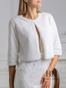 Wedding coat with 3/4 sleeves "Karina"