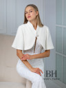 Wedding bolero with short sleeves "Lora"