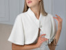 Wedding bolero with short sleeves "Lora"