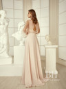 Evening dress with boho cape "Amy"