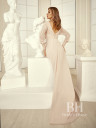 Evening dress with chiffon cape "Amy"