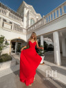 Evening dress with thin straps "Amy"