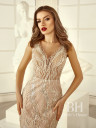 Bright evening mermaid dress "Goldy"