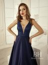 Evening dress with satin skirt "Jasmin"