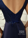 Evening dress with satin skirt "Jasmin"