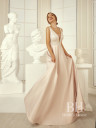 Evening dress with cutouts on the sides "Jasmin"