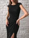 Evening dress with a slit «Loran»
