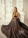 Modern evening dress with sequins "Dantella"