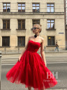 Evening dress with bows "Zemfira short"