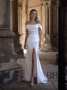 Wedding dress with off-shoulder "Avrora"