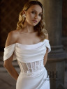Wedding dress with off-shoulder "Avrora"