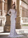 Mermaid wedding dress with long sleeves "Christa"