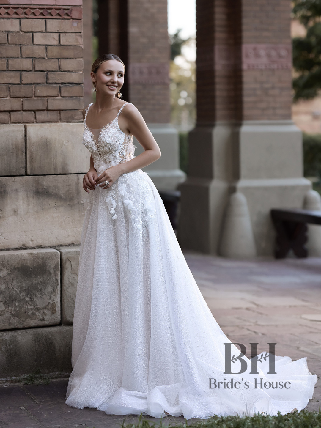 Floral wedding dress “Estella”