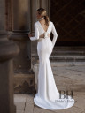 Wedding dress with appliqués "Rene"