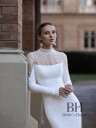 Wedding dress with long sleeves "Ricca"
