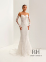 Elegant wedding dress in the shape of "DJANNA"
