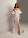 Lace wedding dress "FRESIA"