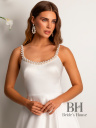 Satin wedding dress "PERLA"