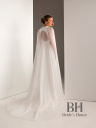 Wedding dress with cape "PIXIE"