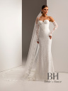 Luxurious wedding dress "SERENA"
