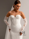 Luxurious wedding dress "SERENA"