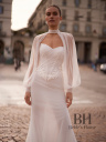 Elegant wedding dress with bolero "Eyris"