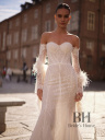 Delicate lace wedding dress "Felis"