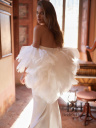 Wedding dress with draping "Floren"