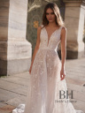Wedding dress with a sheer skirt "Freya"