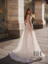 Wedding dress with a sheer skirt "Freya"