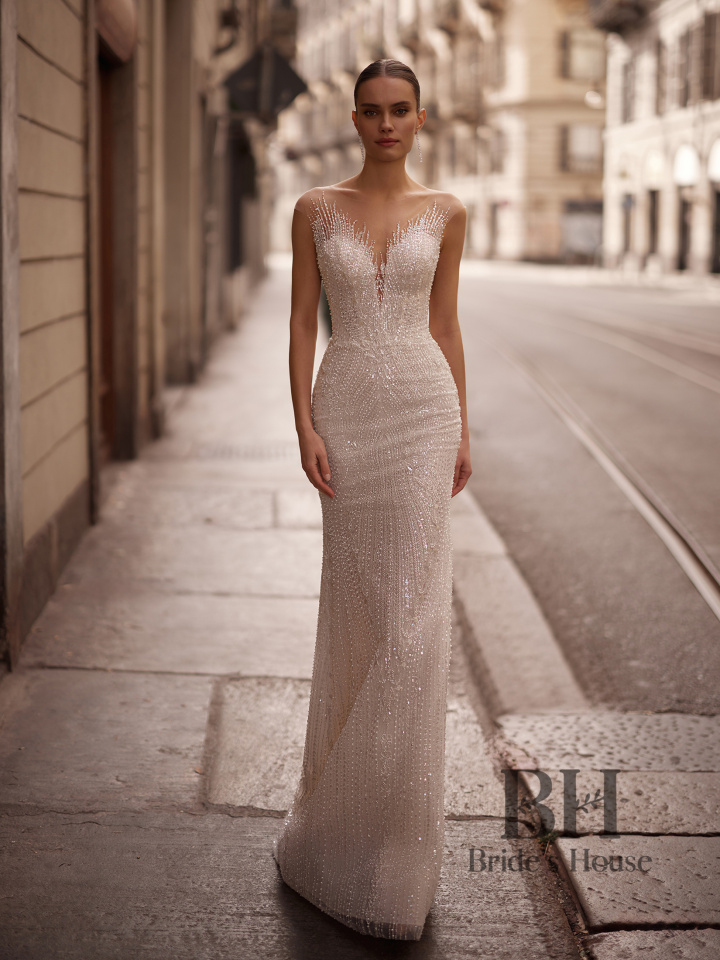 Mermaid-style wedding dress "Lavienne"
