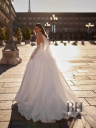 Wedding dress with a corset bodice "Penelope"