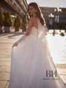 Wedding dress with a corset bodice "Penelope"
