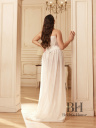 Lightweight lace dress with train "Charles"