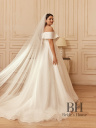 Lush wedding dress with glitter "Dana Brendi"