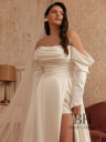 Wedding dress with train "Kamila"