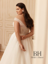 Lush wedding dress with crystal embroidery "Pandora"