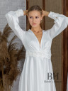 Bride's wedding dressing gown "Anita"