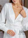 Bride's wedding dressing gown "Anita"