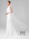 Long veil Pronovias, one tier