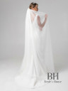 Pronovias long veil, two tiers