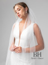 Long shimmering veil