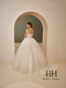 Wedding dress with closed corset "Alice"