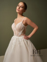 Wedding dress with open corset "Alina"