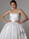 Puffed wedding dress with a train "Angelika"