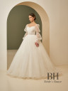 Long-sleeved wedding dress "Aphrodite"
