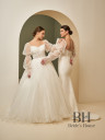 Long-sleeved wedding dress "Aphrodite"