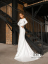 Laconic mermaid wedding dress "Eva"